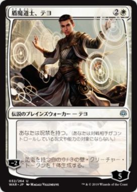 盾魔道士、テヨ(Teyo, the Shieldmage)