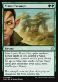 Nissa’s Triumph（灯争大戦）