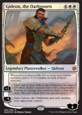 Gideon, the Oathsworn（灯争大戦 プレインズウォーカーデッキ）