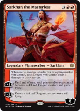 Sarkhan, the Masterless（灯争大戦）