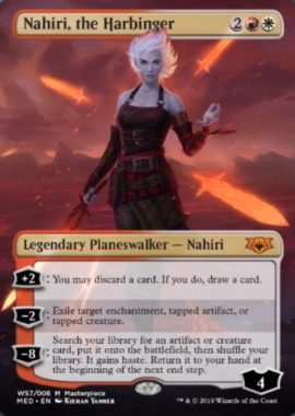 Nahiri, the Harbringer（灯争大戦 Mythic Edition）収録