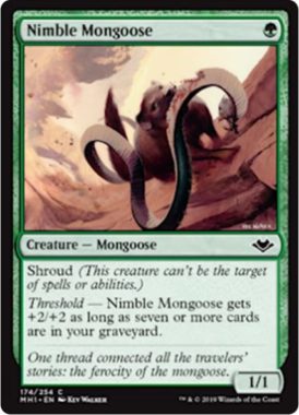 敏捷なマングース(Nimble Mongoose)モダンホライゾン