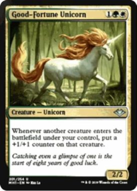 Good-Fortune Unicorn（モダンホライゾン）