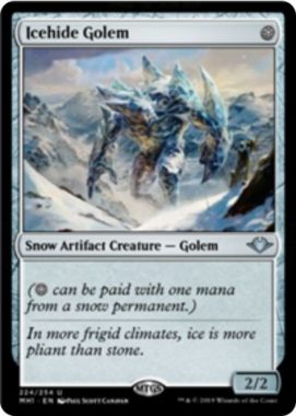  Icehide Golem（モダンホライゾン）