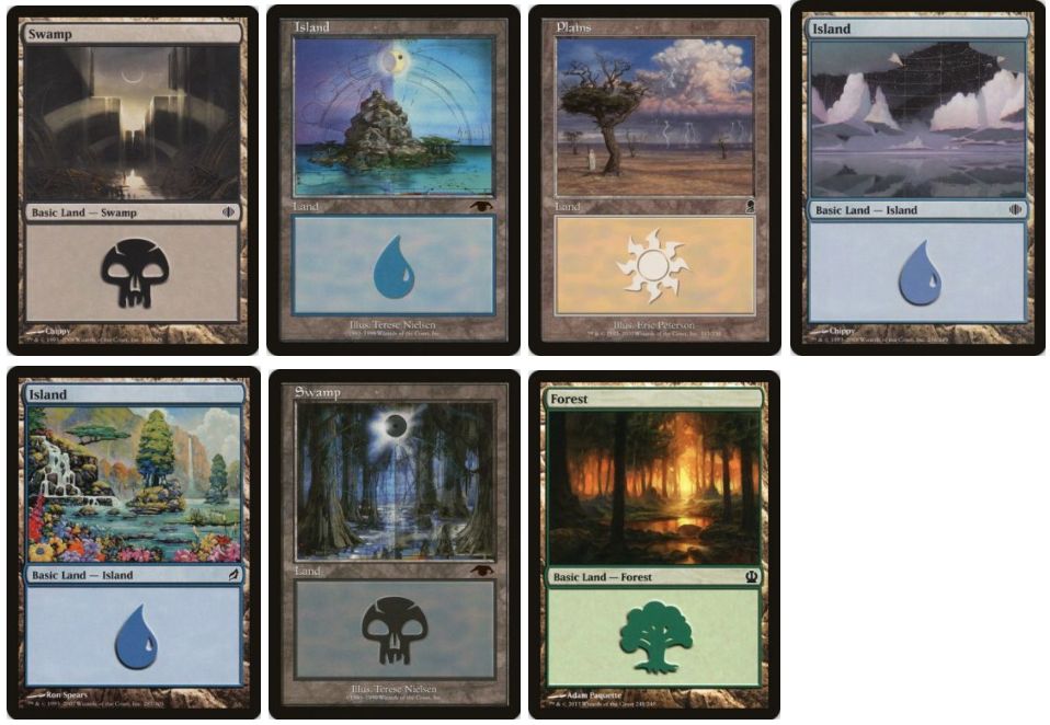 スリーブ Mtg イラスト人気基本土地 のエンスカイ製スリーブが発売決定 Guruランドの 島 や 沼 もスリーブ化 Mtg Fan マジック ザ ギャザリングの最新情報をまとめるブログサイト