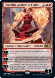 Chandra, Acolyte of Flame（MTG「基本セット2020」収録）