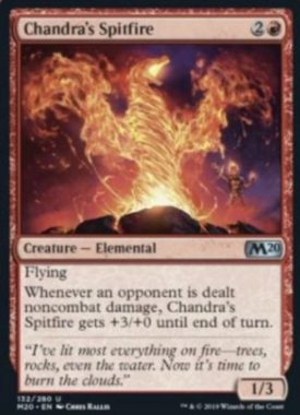 チャンドラの吐火(Chandra's Spitfire)基本セット2020