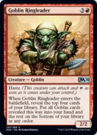 ゴブリンの首謀者(Goblin Ringleader)基本セット2020