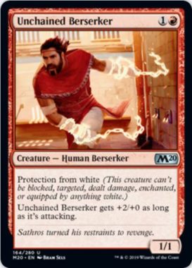 Unchained Berserker（基本セット2020）