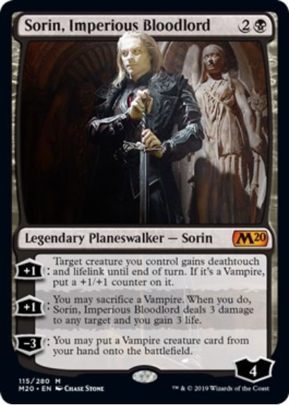 Sorin, Imperious Bloodlord（基本セット2020）