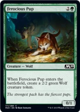 Ferocious Pup（基本セット2020）