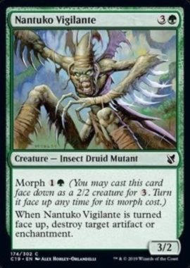 ナントゥーコ自警団(Nantuko Vigilante)：MTG「統率者2019」再録