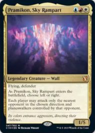 Pramikon, Sky Rampart（統率者2019）