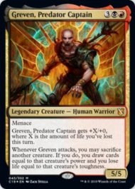 Greven, Predator Captain（統率者2019）