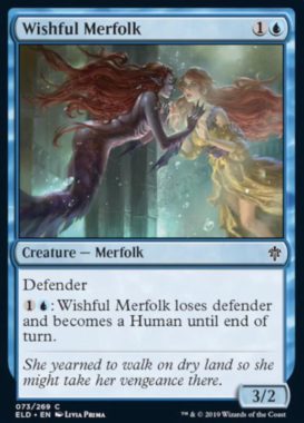 Wishful Merfolk（エルドレインの王権）