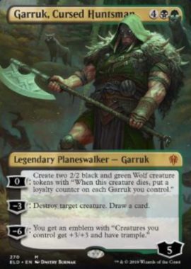 Garruk, Cursed Huntsman（エルドレインの王権）