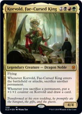 Korvold, Fae-Cursed King（エルドレインの王権）