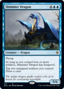 【MTGデッキ】《煌めくドラゴン(Shimmer Dragon)》の採用デッキレシピ情報まとめ