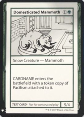 Domesticated Mammoth | Mystery Booster（ミステリーブースター）収録カード