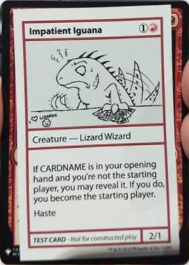 Impatient Iguana | Mystery Booster（ミステリーブースター）収録カード