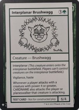 Interplanar Brushwagg | Mystery Booster（ミステリーブースター）収録カード
