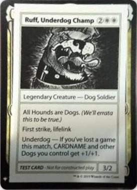 Ruff, Underdog Champ | Mystery Booster（ミステリーブースター）収録カード