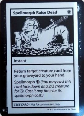 Spellmorph Raise Dead | Mystery Booster（ミステリーブースター）収録カード