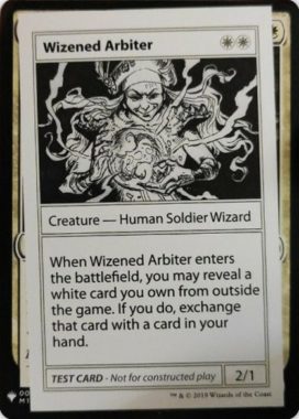 Wizened Arbiter | Mystery Booster（ミステリーブースター）収録カード