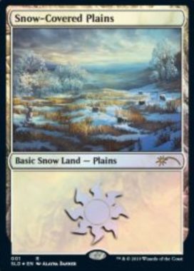 Snow-Covered Plains：Secret Lair「Eldraine Wonderland」収録