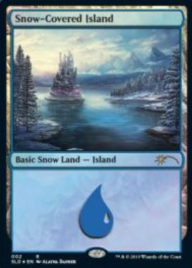 Snow-Covered Island：Secret Lair「Eldraine Wonderland」収録