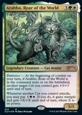 Arahbo, Roar of the World：Secret Lair「OMG KITTIES!」収録