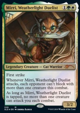 Mirri, Weatherlight Duelist：Secret Lair「OMG KITTIES!」収録