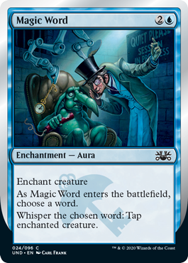 (Magic Word)：Unsanctioned