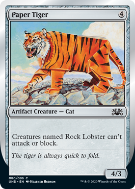 (Paper Tiger)：Unsanctioned