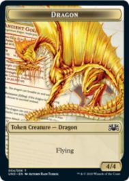 Dragon(ドラゴン)トークン：MTG「Unsanctioned」収録