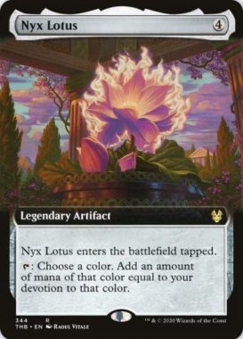 Nyx Lotus（拡張アート版）テーロス還魂記