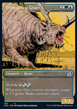 Trumpeting Gnarr（イコリア：巨獣の棲処）ショーケース版