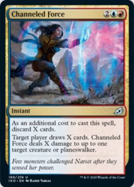 Channeled Force（イコリア：巨獣の棲処）