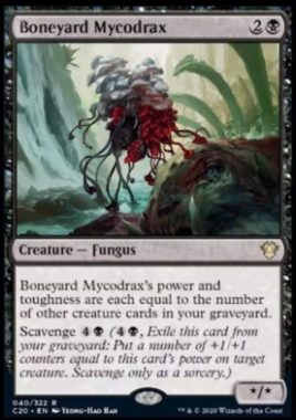 Boneyard Mycodrax（統率者2020）イコリア：巨獣の棲処