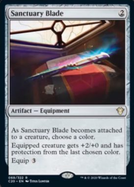 (Sanctuary Blade)：統率者2020（イコリア統率者デッキ）収録