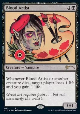 《血の芸術家/Blood Artist》：Secret Lair/過去セット版