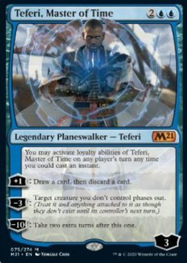 Teferi, Master of Time（基本セット2021）