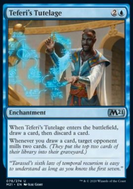 Teferi's Tutelage（基本セット2021）