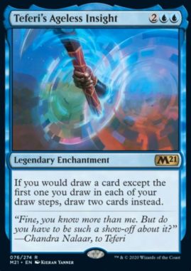 Teferi's Ageless Insight（基本セット2021）