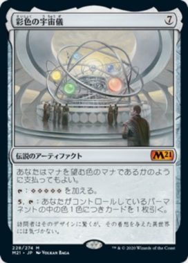 彩色の宇宙儀(Chromatic Orrery)