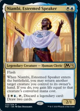 Niambi, Esteemed Speaker（基本セット2021）