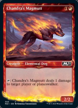 Chandra's Magmutt（基本セット2021）