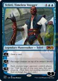 Teferi, Timeless Voyager（基本セット2021 プレインズウォーカーデッキ）