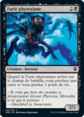 ファイレクシアの憤怒鬼(Phyrexian Rager)統率者レジェンズ