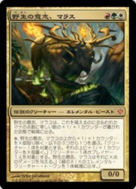 野生の意志、マラス(Marath, Will of the Wild)統率者2013